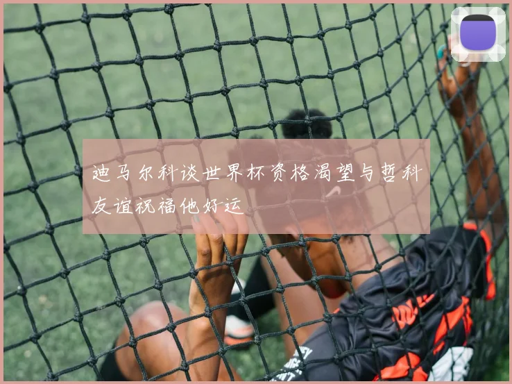 迪马尔科谈世界杯资格渴望与哲科友谊祝福他好运